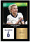 Icons Wall Art Leah Williamson England Lionesses signiertes A4-Foto, Geschenk für England-Fans, digital reproduzierte Unterschrift, ungerahmt