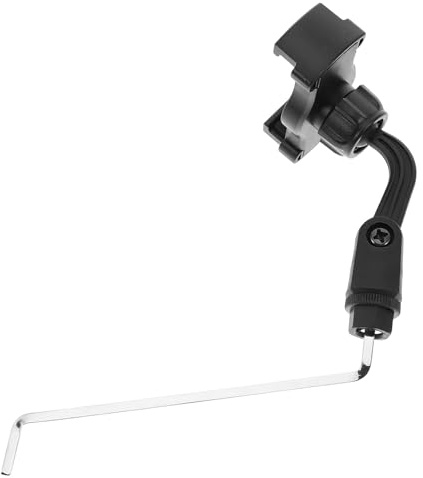 UPKOCH Soporte para Saxofón y Teléfono Móvil con Clip Ajustable