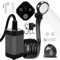 Orifesio Portable Shower, Camping Shower with 6000mAh Rechargeable Battery, Portable Electric Shower with Intelligent Digital Display, Outdoor Shower Head for Camping, Hiking, Traveling, Car Washing