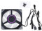 SHOOYIO 90mm ARGB LED Fan With Control ARGB LED Lights Optimal Airflows For Home Offices Desktop Case Fan