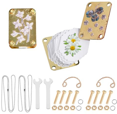 Suehatcon Mikro Blumenpresse Set - 2 Stück Mini Blumenkonservierungs Set mit 60 Papier für Erwachsene und Kinder zum DIY Blume