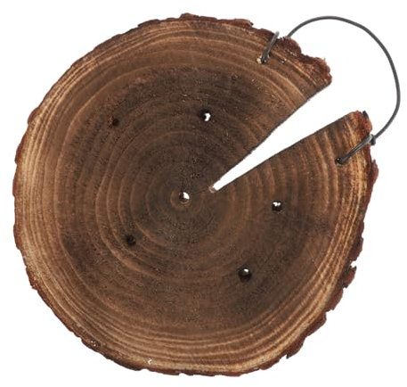 Toddmomy Hängendes Pflanzgefäß Aus Naturmaterial Für Innen Und Außenbereich Wanddekoration Im Rustikalen Stil Pflanzenwandhalter Für Zimmerpflanzen Wandbehängende Heimdekor