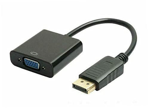 HOMSFOU Convertidor De Vídeo Macho Vga Hembra Adaptador USB Sin Fuente De Alimentación Fácil De Usar y Multipantalla
