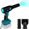OGJUNX Soffiatore per batteria Makita da 18 V, 90000 giri/min, aspirapolvere elettrico senza fili con 3 marce per asciugacapelli, pulizia auto, tastiera