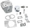 UYTGFO Adatto for soffiatore a zaino Husqvarna 75,6 cc 580BFS 578BTF 580BTS 578385001 Kit cilindro pistone 51 mm