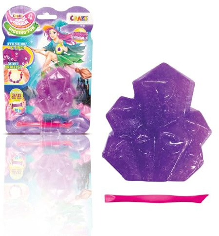 MAGIC DOUGH Digging Fun Wizard - Kinderknete Zauber-Set – Mit Ausgrabung, Bastelmaterial & DIY Armband für Kinder ab 5