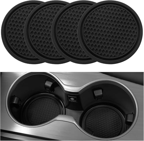 Car Cup Coasters for Mercedes Benz Sprinter Panel Van Compact (W907/W910) 2018-, Anti-Slip Shockproof Car Coasters for Cup Holders Auto Mug Mats Insert Cup Coaster