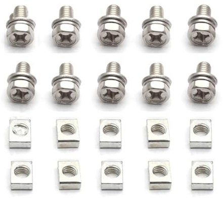 10 Ecrou Et Pour Vis M5x10mm M6x12mm 4Ah 5Ah 6AH 7Ah Accessoires De Modification De Batterie Pour Moto, Scooter Et VTT