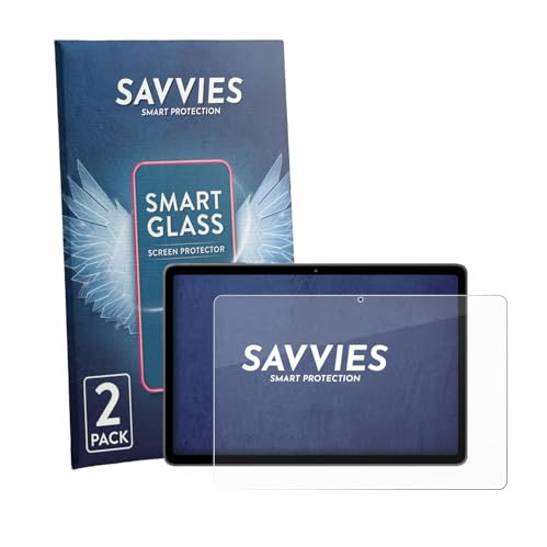 Savvies 2 Stück Panzer Schutz Glas für Aobante K80 10.1 9H Schutzfolie HD Klar, Blasenfrei, Anti-Fingerabdruck, Stoßfest, Displayschutz