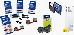Geha Farbband Nylon für Brother AX 10, Gruppe 153 N, Maße: 8mm / 15m, Farbe schwarz