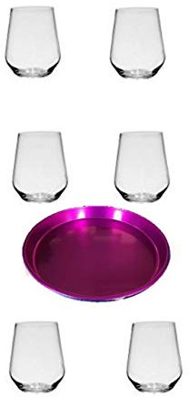 Cerve S.P.A Wasserglas Carre 6pz t05050I