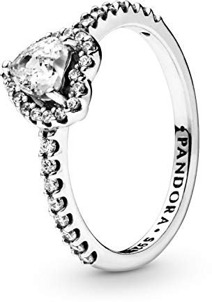PANDORA Ring Herz Silber 198421C01