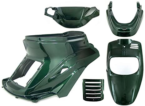 366199 KIT CARENA CARENE COMPATIBILE CON MBK BOOSTER SPIRIT COMPATIBILE CON YAMAHA BW'S BWS ORIGINAL VERDE 93/03