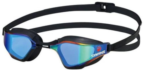 SWANS Valkyrie MIT Anti-Kratzer Schwimmbrille FINA - SR-72M schwarz