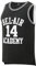Afuby Bel Air Academy Jersey #14 Basketball Trikots S-XXXL, Schwarz, 3X-Groß
