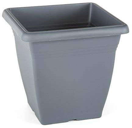 Tamersgifts LARGE TALL FLOWER VEGETABLE WATER PLANT PLANTER PLANT POTS SQUARE - 3 Colours (Anthracite, Length 60cm x Width 60cm x 56cm Height)
