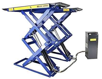 Pro-Lift-Montagetechnik 3t Doppelscherenbühne Elektro-hydraulisch Hebebühne 400V mit Steuerventil Autobühne Hebebühne Werkstatt