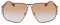 KARL LAGERFELD Unisex KL339S Sonnenbrille, Silbern Glänzend, Einheitsgröße