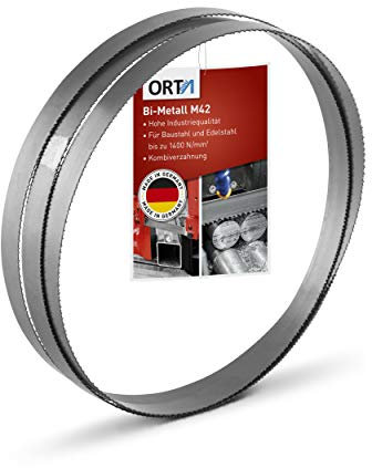 1440 x 13 x 0,65 x 8/12 ZpZ Bi-Metall Bandsägeblatt/Sägeblatt für Berg & Schmid PBS 110 ESC