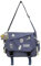 Inshere Cute Messenger Bag with Kawaii Pins and Ornament, Casual Y2K Crossbody Bag for Women Men Blue