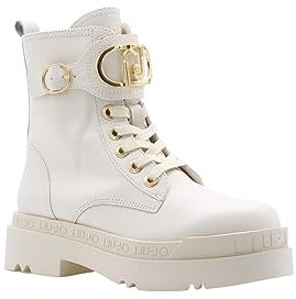 Liu Jo Stivaletti Anfibi Love 40 SF3037P0102 Avorio 40