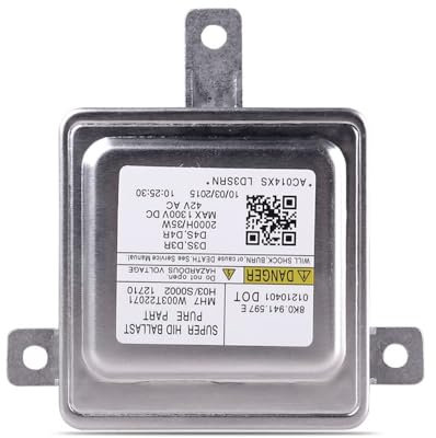 ADAURIS D3S/D3R D4S/D4R Unidad de Control de balasto para Faros Delanteros de xenón Hid Compatible con 8K0941597C 8K0941597E