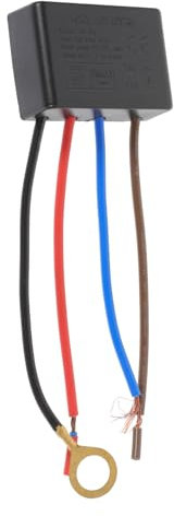 Homoyoyo Interruptor Táctil Regulador De Intensidad Para Lámpara De Mesa Led Control Módulo 4 Niveles De Atenuación Compatible Lámparas 60w Repuesto Iluminado Uso Versátil