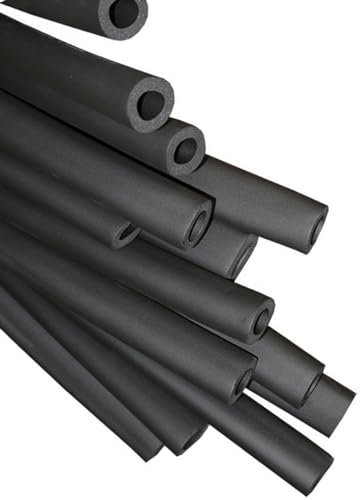 Isolation Tuyaux Chauffage Extérieur Tuyaux D'isolation Thermique Tube D'isolation De Tuyau 6-110mm Diamètre Intérieur En Mousse Conduits Isolant Du Climatiseur Étanche ( Taille : ID 6mm*15mm*1.8m )