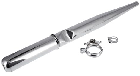 Auspuff - Enduro, chrom - Simson S51, S70, S53, S83 Enduro