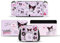 Kuitmor Adesivi per pelle compatibili con Switch, adesivo in vinile anime, interruttore Full Wrap Skin Joy Con pellicola adesiva - KLM Sweet Calling (per Switch OLED)