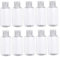Beaupretty 20 Pièces D'alcool Bouteille Portable Transparent Vide Incassable Plastique