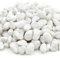 Pierre galante 10-20 mm blanc pur 5-10-20 kg pour décoration extérieure et intérieure, jardins, pots, sols. (Blanc pur, 20 kg)