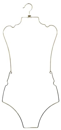 Drahtbügel, Körperform Dessous Kleiderbügel Faltbare Metall Display Bikini Bikini -Badebekleidung Organizer für Geschäfte Schlafzimmerläden Kleidung Kleidung