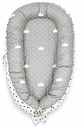 SKY & ZEN Babynestchen – Babynest Set für Neugeborene, 5-teiliges Set
