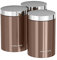 Morphy Richards 974058 Accents Kitchen Storage Canisters, Stainless Steel, Copper, Set of 3