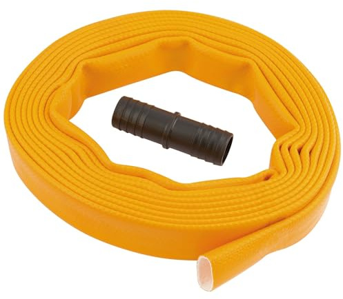 Draper 36990 Layflat Hose with Adaptor, 5m x 25mm