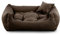 Gutekissen Stoff Hundebett Hundeliege Hundekissen Hundeliege Hundeliege Hundeliege - Langlebige Materialien und hohe Qualität NEO (XL - 100x75, Braun)