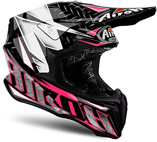 Casque Airoh Twist Iron Rose Brillant Taille M