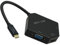 BELIN LINK USB C to HDMI/VGA/DVI Adapter,Compatible Thunderbolt 3 Type C for HDMI DVI VGA for MacBook Pro/