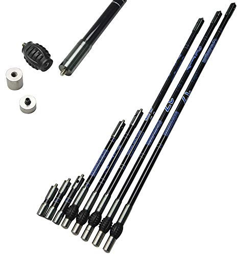 MILAEM Bogenschießen Stabilisator 30 28 26 Bogen Stabilisierer 12 10 5 4 3 Balance Bar Verlängerungsstange für Compoundbogen Recurve Bogen