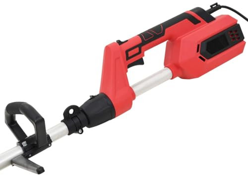 vidaXL attrezzo da Giardino 4 in 1, 900 W, decespugliatore, decespugliatore, tagliaerba, Motosega, Rosso e Nero