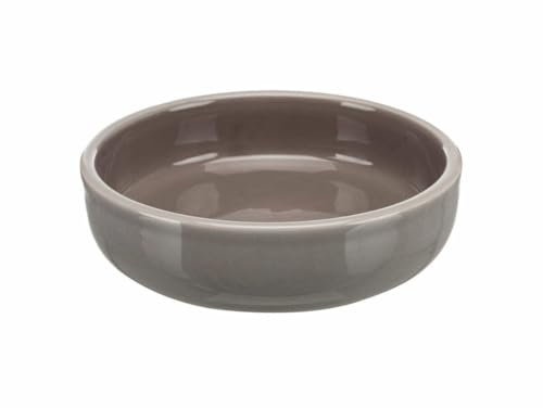 TRIXIE Comedero Gatos Razas Nariz Corta, Cerámica, 0.3 l / ø15 cm, Gato