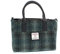Harris Tweed Brora Tote in Moss Green