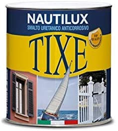 TIXE NAUTILUX Smalto Uretanico Anticorrosivo – Alta Resistenza per Legno, Metallo e Plastica, Finitura Superiore, VERDE VAGONE 750 ML