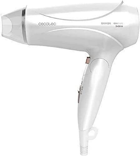 Cecotec Bamba IoniCare 5400 Power&Go Haartrockner,2 Geschwindigkeiten, 2 Temperaturen,Ionisierungsfunktion,HairCare-Technologie,2400 W.