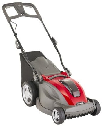 MOUNTFIELD Princess 38 Li Battery-Powered Lawn Mower – 38cm Cutting Width, 48V ePower Battery, Rear Roller for Striped Finish, 2 x 2Ah Batteries, 5-Year Warranty