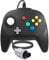 miadore N64 Controller Wired Game Pad Joystick Kompatibel mit der N64 Konsole (schwarz)