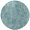 HomebyHome Teppich Rund Shaggy 120 cm Rund - 50 mm Florhöhe Hochflor Runder Teppich Blau Extra Weich und Flauschig - Langflor Teppiche für Wohnzimmer Schlafzimmer, Küche, Flur - Carpet