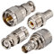 YILIANDUO BNC auf UHF 4 Typ RF Adapter Kit DC-300MHz UHF auf BNC Stecker Buchse PL-259 SO-239 Radios Adapter Kit für Antennen Wireless LAN Geräte Koaxialkabel Wi-Fi Radios Externe Antenne
