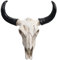 Halloween Cow Skull Decor,Realistic Resin Long Horn Cow Skull Wall Plaque Christmas Art Crafts Ornaments for Home Office Decor